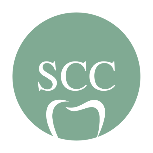 South County Complete Dental Care Logo Icon Only White Border